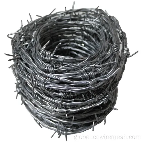 Electro Barbed Wire hot dipped Excellent Galvanized Razor Barbed Wire Manufactory